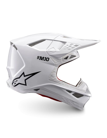 CASCO SUPERTECH M10 SOLID ECE 22.06 WHITE GLOSSY