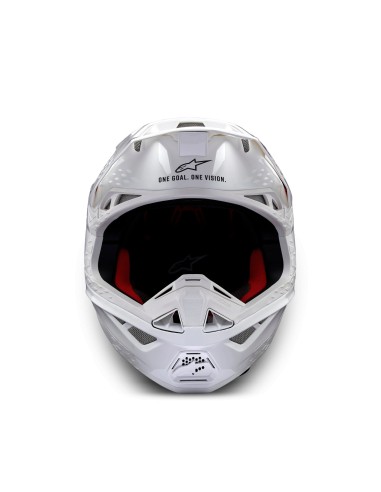 CASCO SUPERTECH M10 SOLID ECE 22.06 WHITE GLOSSY