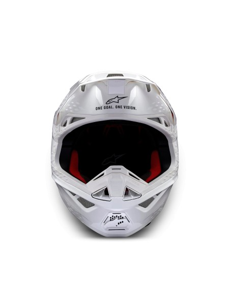 CASCO SUPERTECH M10 SOLID ECE 22.06 WHITE GLOSSY