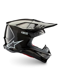 CASCO SUPERTECH M10 SOLID ECE 22.06 BLACK GLOSSY CARBON
