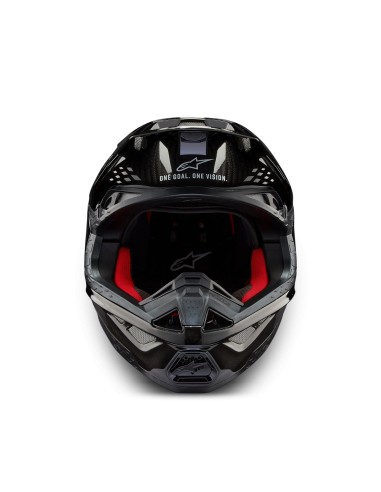 CASCO SUPERTECH M10 SOLID ECE 22.06 BLACK GLOSSY CARBON