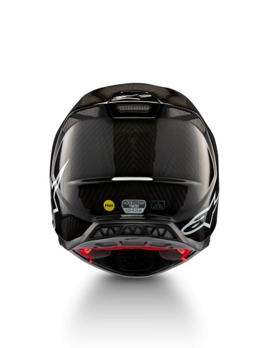 CASCO SUPERTECH M10 SOLID ECE 22.06 BLACK GLOSSY CARBON