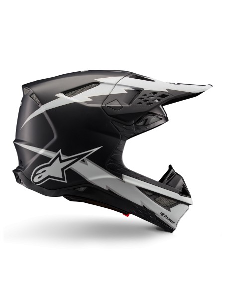 CASCO SUPERTECH M10 AMPRESS ECE 22.06 BLACK WHITE MATT