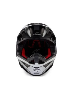 CASCO SUPERTECH M10 AMPRESS ECE 22.06 BLACK WHITE MATT 2