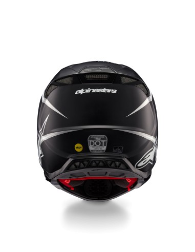 CASCO SUPERTECH M10 AMPRESS ECE 22.06 BLACK WHITE MATT