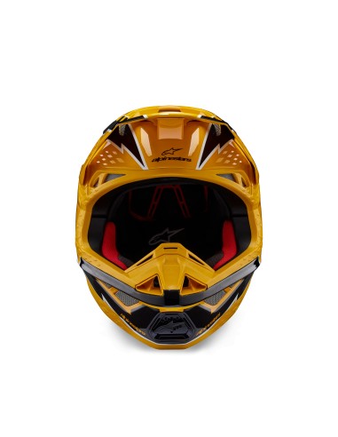 CASCO SUPERTECH M10 AMPRESS ECE 22.06 BLACK YELLOW GLOSSY