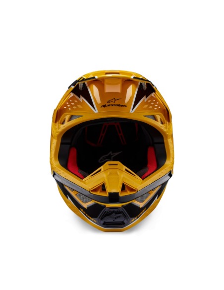 CASCO SUPERTECH M10 AMPRESS ECE 22.06 BLACK YELLOW GLOSSY