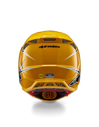 CASCO SUPERTECH M10 AMPRESS ECE 22.06 BLACK YELLOW GLOSSY