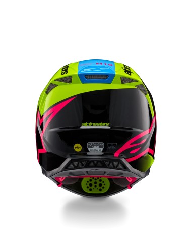 CASCO SUPERTECH M10 UNITE ECE 22.06 YELLOW FLUO BLACK DIVA PINK GLOSSY