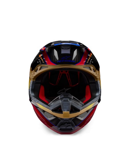 CASCO SUPERTECH M10 ERA ECE 22.06 GOLD YELLOW RIO RED GLOSSY