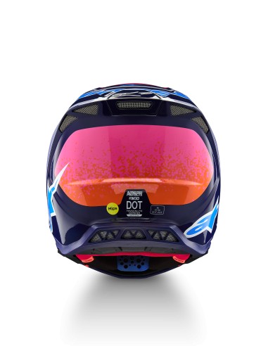 CASCO SUPERTECH M10 RECORDS EDICIÓN LIMITADA ECE 22.06 MULTICOLOR GLOSSY