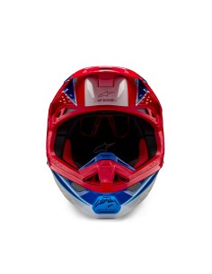 CASCO SUPERTECH M10 AEON ECE 22.06 BRIGHT RED BLUE GLOSSY 2