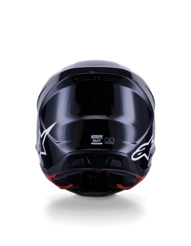 CASCO S-M7 SOLID ECE 22.06 BLACK GLOSSY