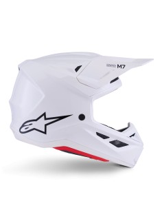 CASCO S-M7 SOLID ECE 22.06 WHITE GLOSSY