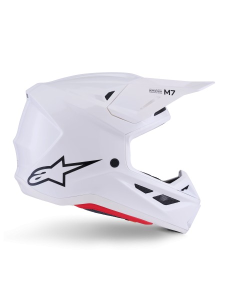CASCO S-M7 SOLID ECE 22.06 WHITE GLOSSY