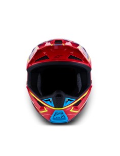 CASCO S-M7 CAST ECE 22.06 RED YELLOW FLUO BLUE GLOSSY 2