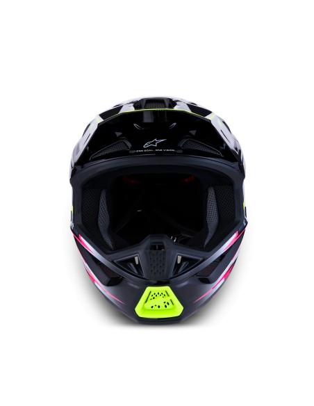 CASCO S-M7 BLASTER ECE 22.06 BLACK GRAY WHITE YELLOW FLUO GLOSSY