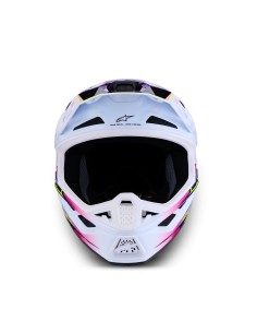 CASCO S-M7 BLASTER ECE 22.06 PURPLE PINK WHITE GLOSSY 2