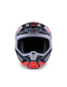 CASCO S-M7 RISE ECE 22.06 BLACK SILVER RED FLUO GLOSSY 2