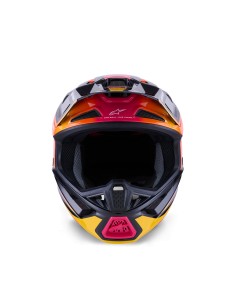 CASCO S-M7 RISE ECE 22.06 BLACK YELLOW PINK GLOSSY 2