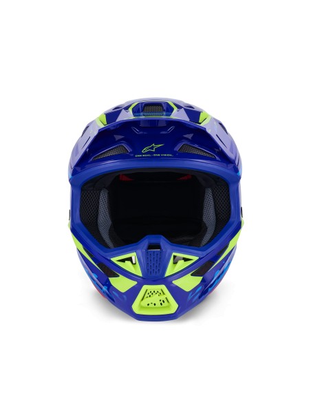 CASCO S-M7 DEED ECE 22.06 BLUE YELLOW FLUO GLOSSY