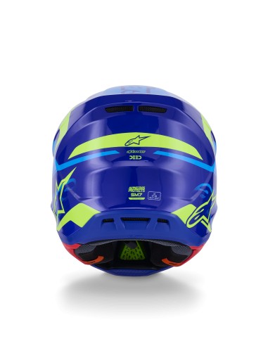 CASCO S-M7 DEED ECE 22.06 BLUE YELLOW FLUO GLOSSY