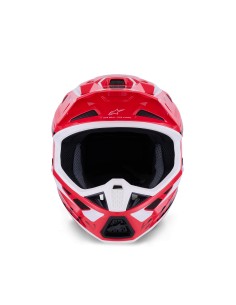 CASCO S-M7 DEED ECE 22.06 RED BLACK WHITE GLOSSY 2