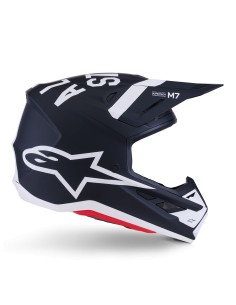 CASCO S-M7 DASHER ECE 22.06 BLACK WHITE MATT