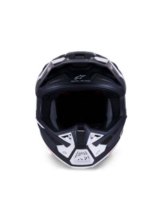 CASCO S-M7 DASHER ECE 22.06 BLACK WHITE MATT 2
