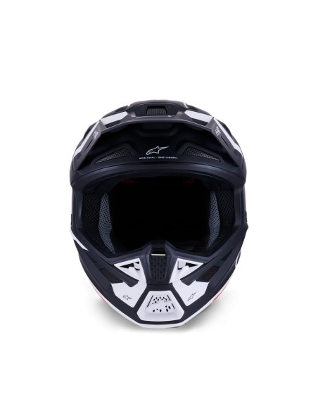 CASCO S-M7 DASHER ECE 22.06 BLACK WHITE MATT