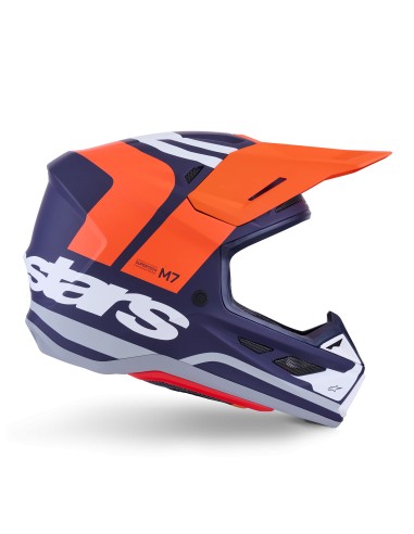 CASCO S-M7 CORE ECE 22.06 ORANGE BLUE MATT