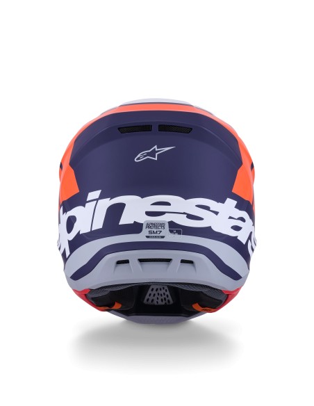 CASCO S-M7 CORE ECE 22.06 ORANGE BLUE MATT