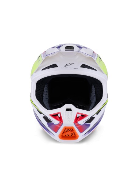 CASCO S-M7 FUSE ECE 22.06 WHITEYELLOW FLUO PURPLE GLOSSY