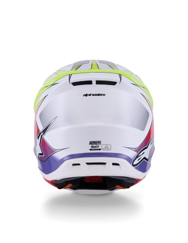 CASCO S-M7 FUSE ECE 22.06 WHITEYELLOW FLUO PURPLE GLOSSY
