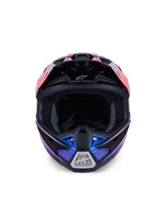 CASCO S-M7 FUSE ECE 22.06 BLUE PURPLE PINK GLOSSY 2