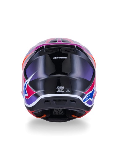 CASCO S-M7 FUSE ECE 22.06 BLUE PURPLE PINK GLOSSY