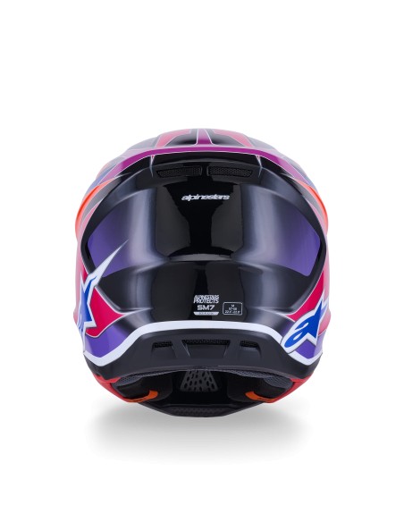 CASCO S-M7 FUSE ECE 22.06 BLUE PURPLE PINK GLOSSY