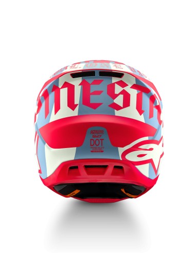 CASCO S-M7 BEAST COAST ECE 22.06 EDICIÓN LIMITADA LIGHT GRAY HOT ORANGE MATTE