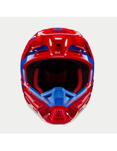 CASCO S-M5 ACTION 2 ECE 22.06 BRIGHT RED BLUE GLOSSY 2
