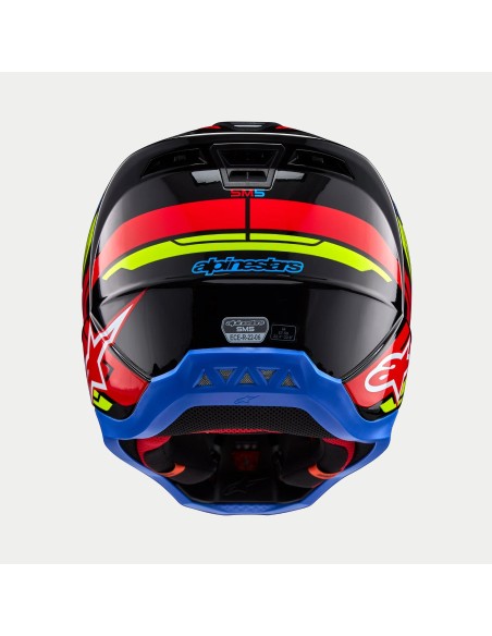 CASCO S-M5 ACTION 2 ECE 22.06 BLACK YELLOW FLUO BRIGHT RED G