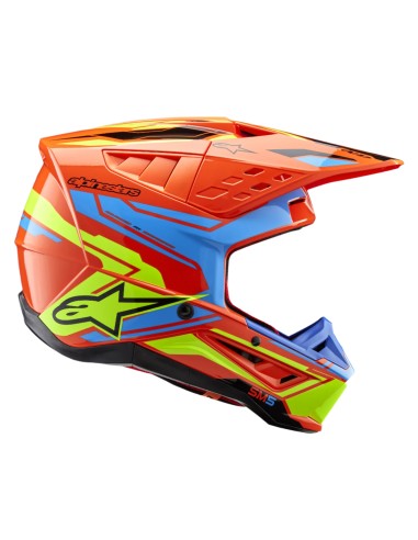 CASCO S-M5 ACTION 2 ECE 22.06 ORANGE FLUO CYAN YELLOW FLUO G