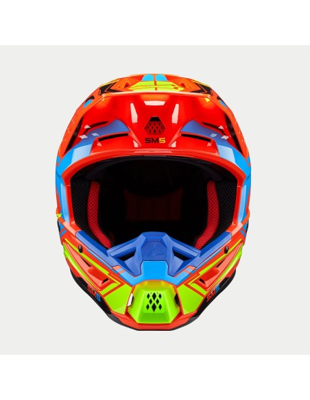 CASCO S-M5 ACTION 2 ECE 22.06 ORANGE FLUO CYAN YELLOW FLUO G