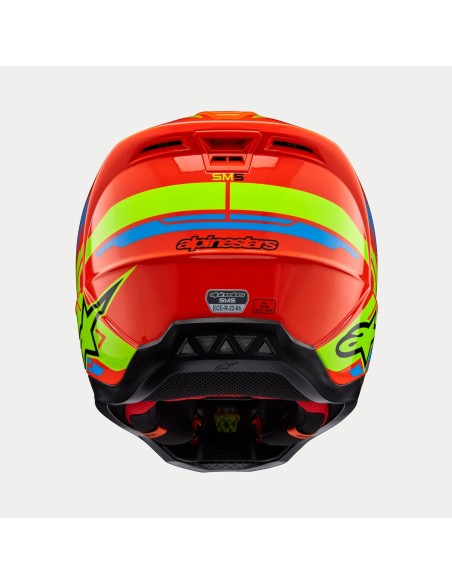 CASCO S-M5 ACTION 2 ECE 22.06 ORANGE FLUO CYAN YELLOW FLUO G