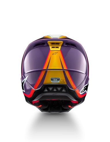 CASCO S-M5 SAIL ECE 22.06 VIOLET BLACK SILVER GLOSSY