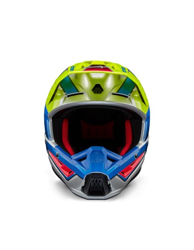 CASCO S-M5 SAIL ECE 22.06 YELLOW FLUO ENAMEL BLUE SILVER GLOSSY