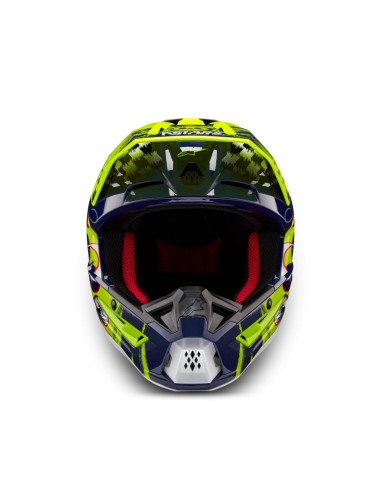 CASCO S-M5 RASH ECE 22.06 NIGHT NAVY YELLOW FLUO GLOSSY