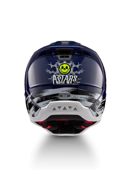 CASCO S-M5 RASH ECE 22.06 NIGHT NAVY YELLOW FLUO GLOSSY