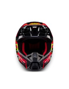 CASCO S-M5 RASH ECE 22.06 DARK GRAY BRIGHT RED GLOSSY 2
