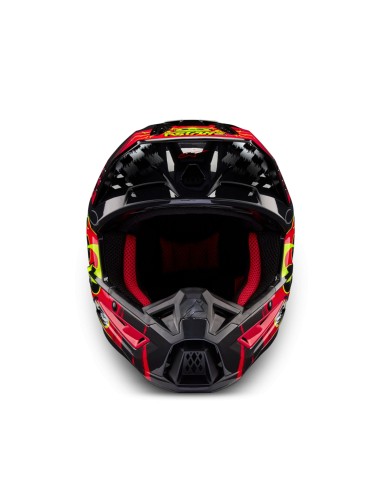 CASCO S-M5 RASH ECE 22.06 DARK GRAY BRIGHT RED GLOSSY