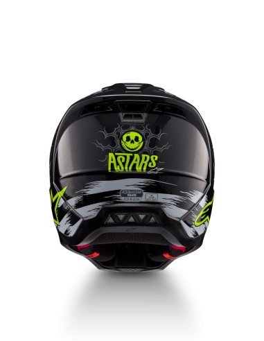 CASCO S-M5 RASH ECE 22.06 DARK GRAY BRIGHT RED GLOSSY